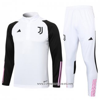 Chandal de Sudadera del Juventus 23/24 Blanco