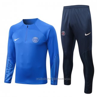 Chandal de Sudadera del Paris Saint-Germain 22/23 Azul