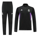 Chandal de Sudadera del Real Madrid 22/23 Negro