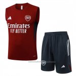 Chandal del Arsenal Sin Mangas 25/26 Rojo