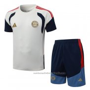 Chandal del Bayern Munich Manga Corta 26/27 Crema - Pantalon Corto