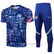 Chandal del Chelsea Manga Corta 21/22 Azul