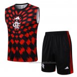 Chandal del Flamengo Sin Mangas 25/26 Rojo Negro