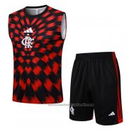 Chandal del Flamengo Sin Mangas 25/26 Rojo Negro