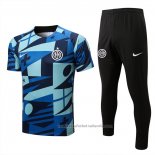 Chandal del Inter Milan Manga Corta 22/23 Azul