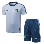 Chandal del Italia Manga Corta 2026/27 Azul - Pantalon Corto