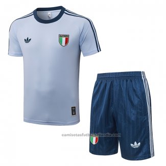 Chandal del Italia Manga Corta 2026/27 Azul - Pantalon Corto