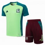 Chandal del Mexico Manga Corta 24/25 Verde - Pantalon Corto