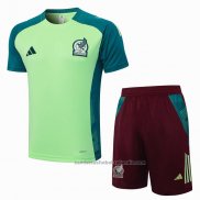 Chandal del Mexico Manga Corta 24/25 Verde - Pantalon Corto