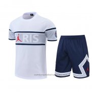 Chandal del Paris Saint-Germain Manga Corta 22/23 Blanco - Pantalon Corto