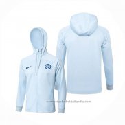 Chaqueta con Capucha del Inter Milan 23/24 Azul