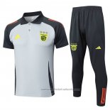 Conjunto Polo del Benfica 24/25 Gris