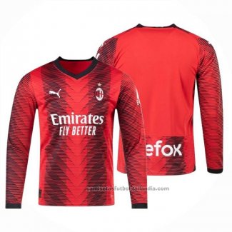 Camiseta AC Milan 1ª Manga Larga 23/24