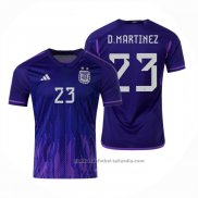 Camiseta Argentina Jugador D.Martinez 2ª 2022