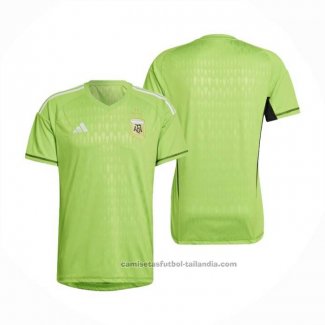 Camiseta Argentina Portero 2022 Verde