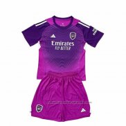Camiseta Arsenal Portero Nino 25/26 Purpura