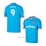 Camiseta Atletico Madrid Jugador Suarez 3ª 21/22