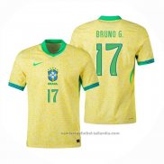 Camiseta Brasil Jugador Bruno G. 1ª 2024