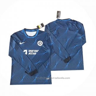 Camiseta Chelsea 2ª Manga Larga 23/24