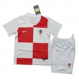 Camiseta Croacia 1ª Nino 2024