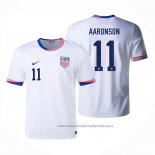 Camiseta Estados Unidos Jugador AAronson 1ª 2024