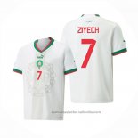 Camiseta Marruecos Jugador Ziyech 2ª 2022