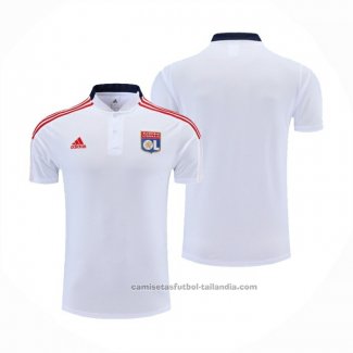 Camiseta Polo del Lyon 22/23 Blanco