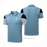 Camiseta Polo del Manchester City 21/22 Azul
