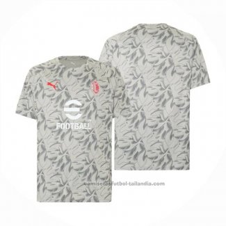 Camiseta Pre Partido del AC Milan 25/26 Gris