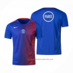 Camiseta Pre Partido del Paris Saint-Germain 25/26 Azul Rojo