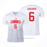 Camiseta Suiza Jugador Zakaria 2ª 2022