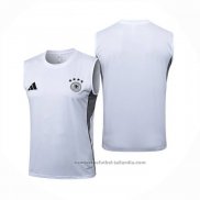 Camiseta de Entrenamiento Alemania Sin Mangas 25/26 Blanco