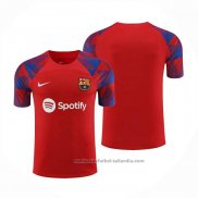 Camiseta de Entrenamiento Barcelona 23/24 Rojo