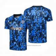 Camiseta de Entrenamiento Chelsea 23/24 Azul