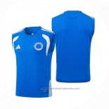 Camiseta de Entrenamiento Cruzeiro Sin Mangas 25/26 Azul