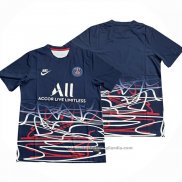 Camiseta de Entrenamiento Paris Saint-Germain 2022 Azul