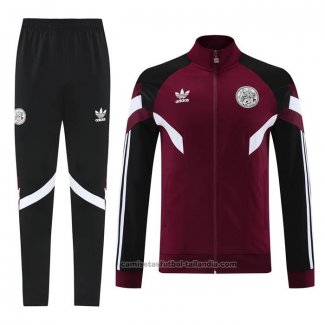 Chandal de Chaqueta del Ajax 24/25 Rojo