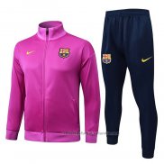 Chandal de Chaqueta del Barcelona Nino 25/26 Purpura