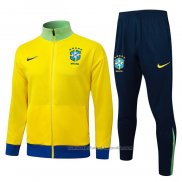 Chandal de Chaqueta del Brasil 25/26 Amarillo