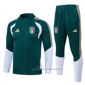 Chandal de Chaqueta del Italia 26/27 Verde