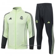 Chandal de Chaqueta del Real Madrid 25/26 Verde Negro