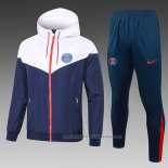 Chandal de Rompevientos del Paris Saint-Germain 24/25 Azul Blanco