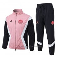Chandal de Rompevientos del Paris Saint-Germain 25/26 Rosa Negro