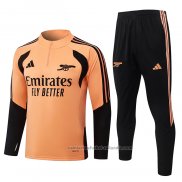 Chandal de Sudadera del Arsenal Nino 2026/27 Naranja