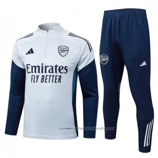 Chandal de Sudadera del Arsenal Nino 25/26 Gris