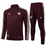 Chandal de Sudadera del Bayern Munich Nino 25/26 Rojo
