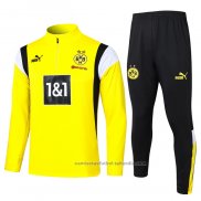 Chandal de Sudadera del Borussia Dortmund 2023-2024 Amarillo