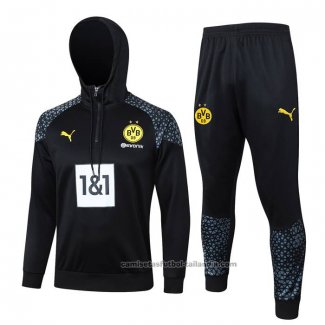 Chandal de Sudadera del Borussia Dortmund 23/24 Negro