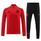 Chandal de Sudadera del Flamengo 23/24 Rojo