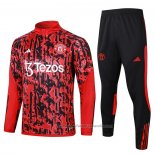 Chandal de Sudadera del Manchester United 23/24 Rojo